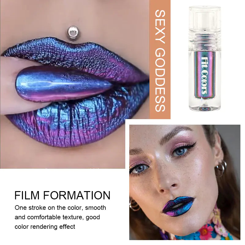 Aurora Multi Chrome Eyeshadow Pigment โ Long Lasting, Shifting Color Magic