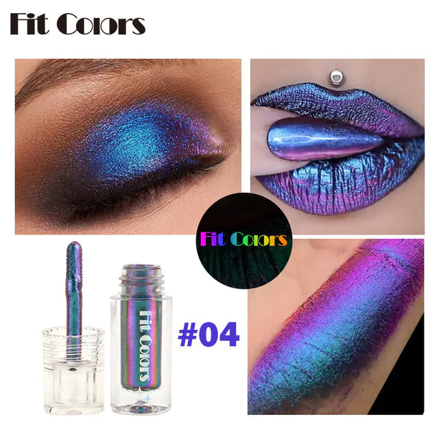 Aurora Multi Chrome Eyeshadow Pigment โ Long Lasting, Shifting Color Magic