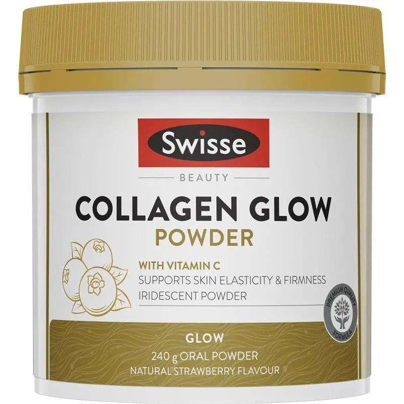 Swisse Collagen Glow Powder 240g | Vitamin C + Collagen | AUS