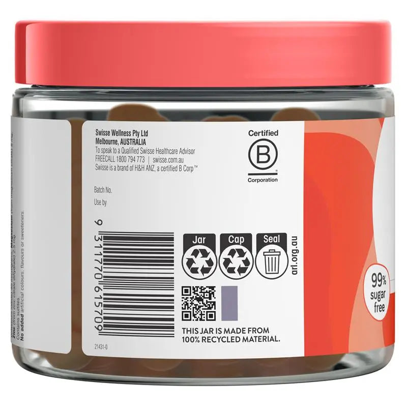 Swisse Ultiboost Multivitamin Gummies 120 Pack β Energy, Immunity & Daily Vitality | 99% Sugar-Free | Strawberry Flavour