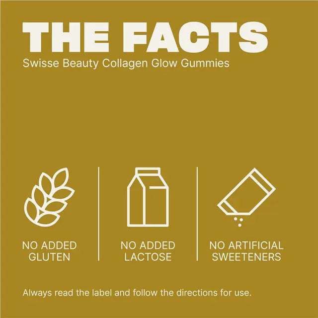 Swisse Collagen Glow Gummies 45 Pack | Sugar-Free Beauty Skin Supplement