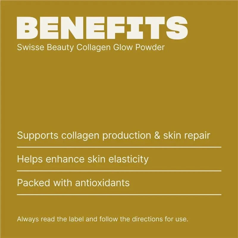 Swisse Collagen Glow Powder 240g | Vitamin C + Collagen | AUS