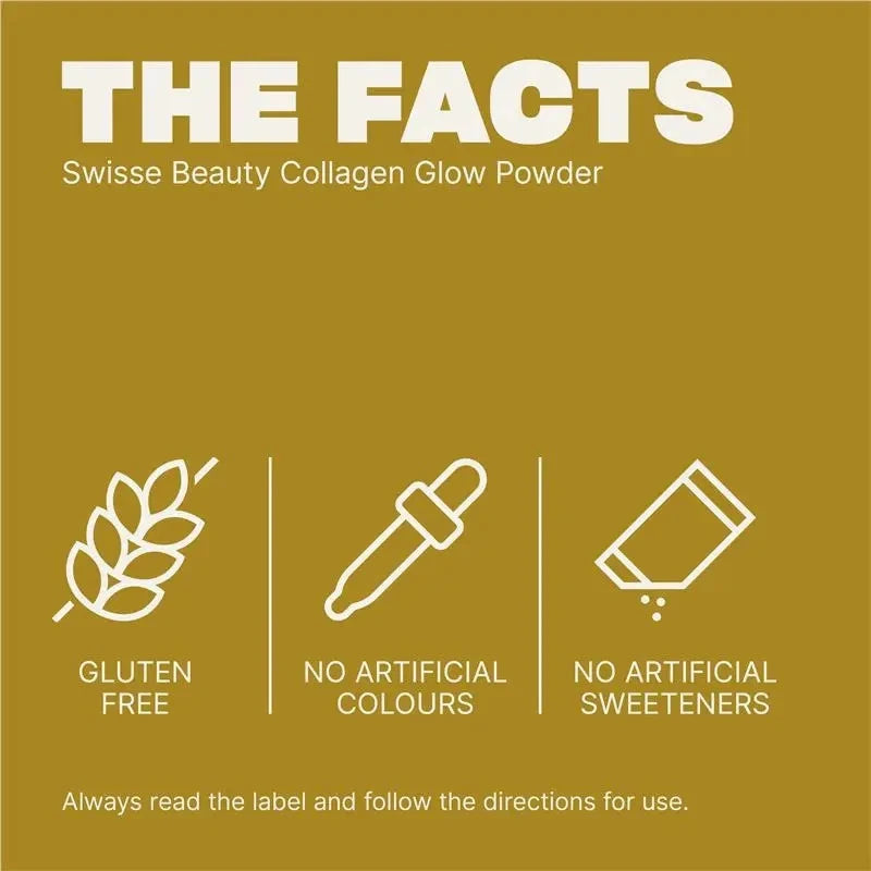 Swisse Collagen Glow Powder 240g | Vitamin C + Collagen | AUS