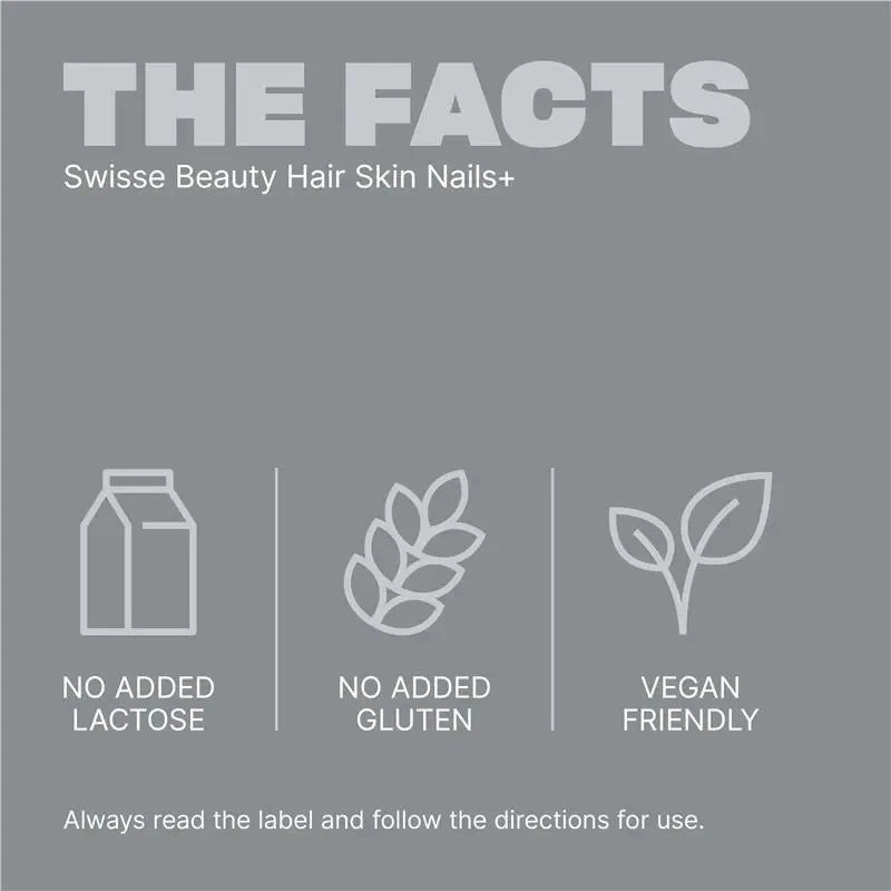 Swisse Hair Skin Nails+ 100 Tablets | Collagen Support | Biotin & Vitamin C | AU