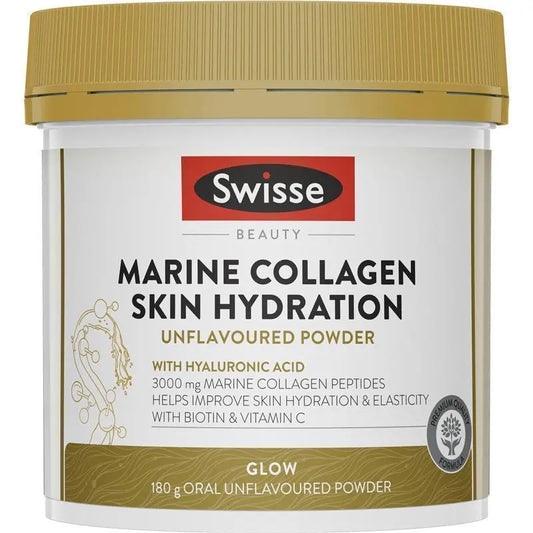 Swisse Beauty Marine Collagen Powder 180g – Skin Hydration & Anti-Aging Support