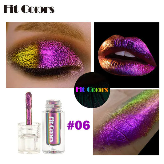 Aurora Multi Chrome Eyeshadow Pigment – Long Lasting, Shifting Color Magic