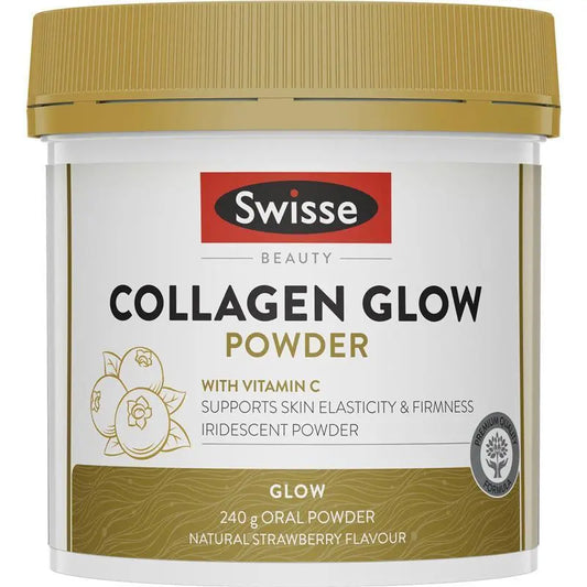 Swisse Collagen Glow Powder 240g | Vitamin C + Collagen | AUS