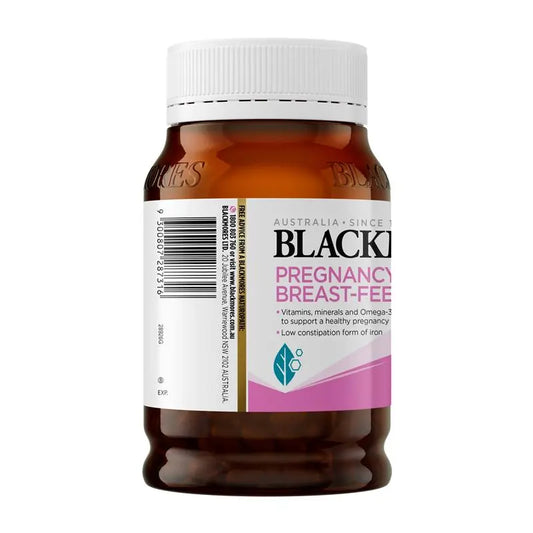 Blackmores Pregnancy & Breastfeeding Gold 180 Caps – DHA, Iron, Folic Acid
