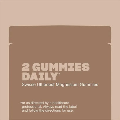 Swisse Ultiboost Magnesium Gummies 120 Pack – Nerve, Muscle & Recovery Support | No Added Sugar | Orange Flavour