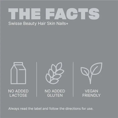 Swisse Hair Skin Nails+ 60 Tablets | Collagen Support | Biotin & Vitamin C | AU